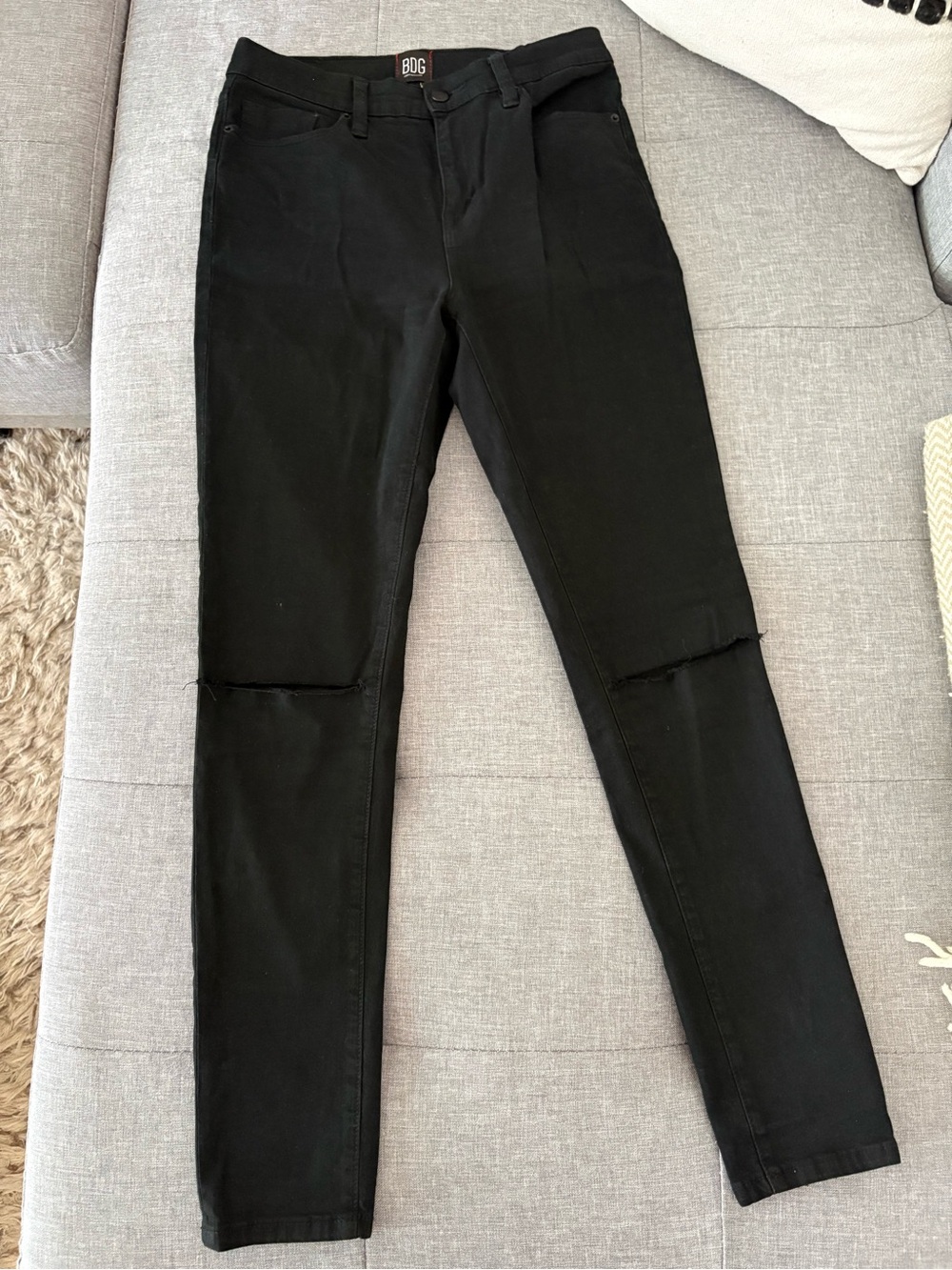 BDG Black Slim Jeans for Women size 28